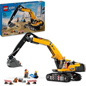 City 60420 Sarı İnşaat Ekskavatörü (633 Parça)