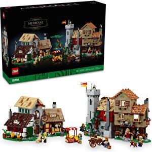 Icons 10332 Medieval Town Square (3304 Parça)