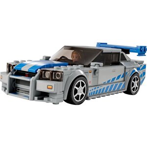 Lego Speed Champions 76917 Daha Hızlı Daha Öfkeli Nissan Skyline Gt-r(r34) (319 Parça)