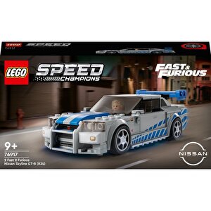 Lego Speed Champions 76917 Daha Hızlı Daha Öfkeli Nissan Skyline Gt-r(r34) (319 Parça)