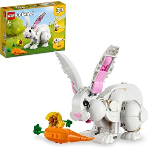 Creator 31133  3’ü 1 Arada Beyaz Tavşan (258 Parça)