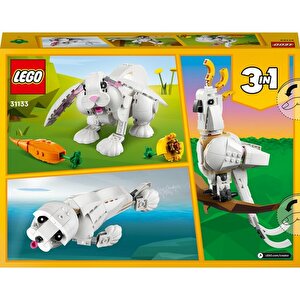 Lego Creator 31133  3’ü 1 Arada Beyaz Tavşan (258 Parça)