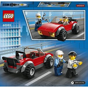 Lego City 60392 Polis Motosikleti Araba Takibi (59 Parça)