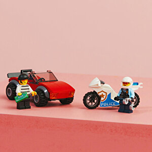 Lego City 60392 Polis Motosikleti Araba Takibi (59 Parça)