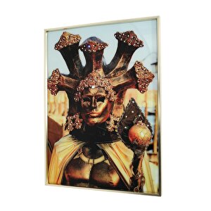 Aynalı Dekoratif Tablo 90x120 Cm Ak.tbl26