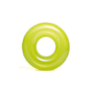 Intex Şeffaf Jumbo Çocuk Yüzme Simidi Yeşil 76 Cm (59260)