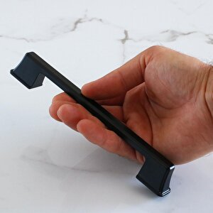 Cemre Kulp 160 Mm Siyah Metal Mutfak Mobilya Çekmece Mutfak Dolap Dolabı Kulpları Kapak Kulbu 16 Cm