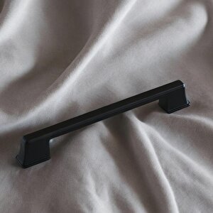 Cemre Kulp 160 Mm Siyah Metal Mutfak Mobilya Çekmece Mutfak Dolap Dolabı Kulpları Kapak Kulbu 16 Cm
