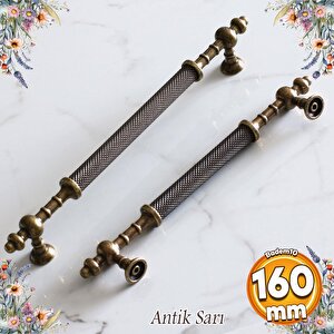 Ladin Eskitme Antik Sarı Metal 160 Mm Mobilya Mutfak Çekmece Dolap Dolabı Kulpu Kulbu Kulpları