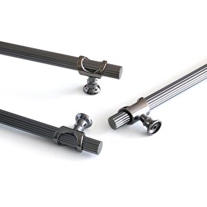 Arsin Füme Metal Kulp 160 Mm-16 Cm Mobilya Dolap Kapak Mutfak Çekmece Dolabı Kulpları Kulbu Kulpu