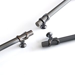 Arsin Füme Metal Kulp 160 Mm-16 Cm Mobilya Dolap Kapak Mutfak Çekmece Dolabı Kulpları Kulbu Kulpu