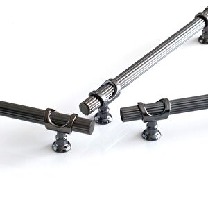 Arsin Füme Metal Kulp 160 Mm-16 Cm Mobilya Dolap Kapak Mutfak Çekmece Dolabı Kulpları Kulbu Kulpu