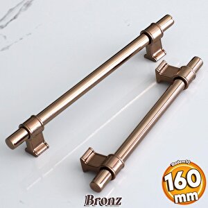 Hisar Bronz Metal Kulp 160 Mm-16 Cm Mobilya Mutfak Dolap Kapak Çekmece Dolabı Kulpları Kulbu Kulpu