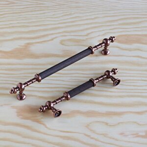 Ladin Antik Bakır Metal Kulp Kulpu 128 Mm Mobilya Çekmece Mutfak Dolabı Dolap Kapak Kulpları Kulbu