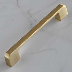 Arel Mat Altın Gold 128 Mm Mobilya Mutfak Kulp Çekmece Dolap Kulplar Kulpu Kulbu