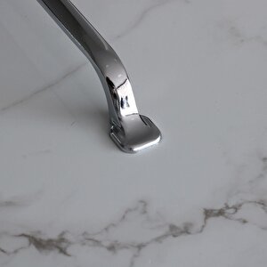 Zümre Krom Metal Kulp 160 Mm-16 Cm Mobilya Çekmece Mutfak Dolabı Dolap Kapak Kulpları Kulbu Kulpu