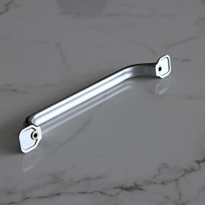 Zümre Krom Metal Kulp 160 Mm-16 Cm Mobilya Çekmece Mutfak Dolabı Dolap Kapak Kulpları Kulbu Kulpu