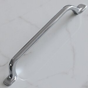 Zümre Krom Metal Kulp 160 Mm-16 Cm Mobilya Çekmece Mutfak Dolabı Dolap Kapak Kulpları Kulbu Kulpu