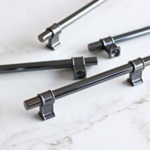 Hisar Füme Düz Metal Kulp Kulpu 192 Mm Mobilya Çekmece Mutfak Dolabı Dolap Kulpları Kulbu