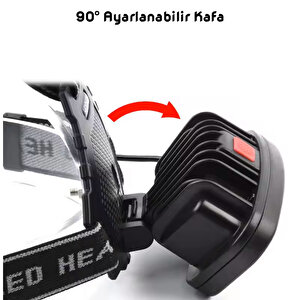 Panther Pt-5970 Usb Şarjli Kafa Lambasi