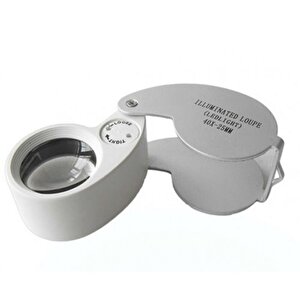Mini 40x25mm Takı Büyüteç Cep Büyüteç Teftiş Elmas Pullar Madeni Kontrol Lup Mg21011