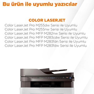 Hp 207a Color Laserjet Pro Mfp M283fdw Muadil Toner Takım- Çipli