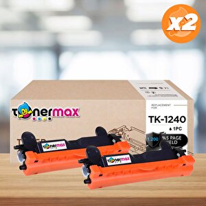 Kyocera Tk-1240 / Tk-1248 Muadil Toner 2'li̇avantaj Paket / Pa2000 / Pa2000w Ma2000 / Ma2000w / Pa2001 / Ma2001