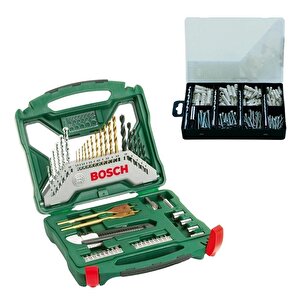 Bosch X-li̇ne 50+173 Parça Aksesuar Seti̇ 2607017523