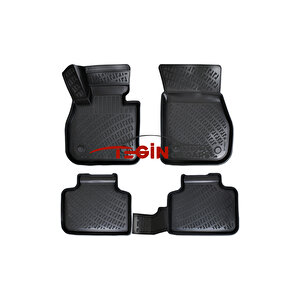 Bmw X1 F48 2022 3d Havuzlu Paspas Siyah