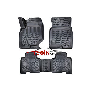 Ssangyong Rexton 3d Havuzlu Paspas 2018 Siyah