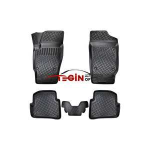 Seat İbiza Iv 3d Havuzlu Paspas 2012 Siyah
