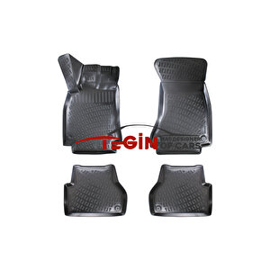 Audi A4 B8 2011 3d Havuzlu Paspas Siyah