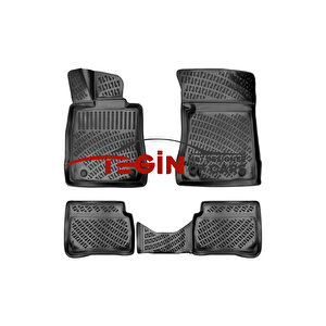 Mercedes S Serisi W221 Not Long 3d Havuzlu Paspas 2006-2013 Siyah