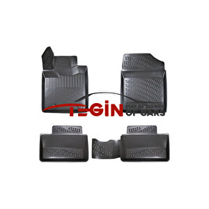 Hyundai İ10 2013-2019 3d Havuzlu Paspas Siyah