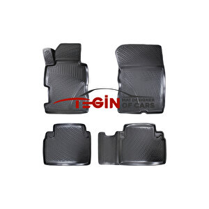 Honda Civic Sedan 2012 3d Havuzlu Paspas Siyah