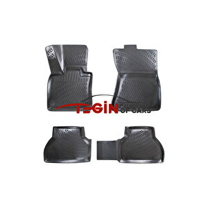 Bmw X5 E70 2006 3d Havuzlu Paspas Siyah