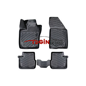 Fiat Egea Hb 2023 3d Havuzlu Paspas Siyah