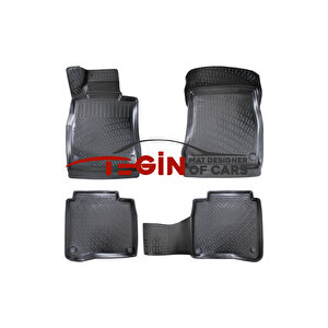 Mercedes S Serisi W222 Long 3d Havuzlu Paspas 2020 Siyah