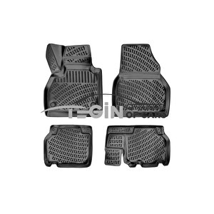 Mercedes Citan 3d Havuzlu Paspas 2015 Siyah