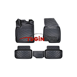 Dacia Sandero Stepway Comfort Paket 2022 3d Havuzlu Paspas Siyah