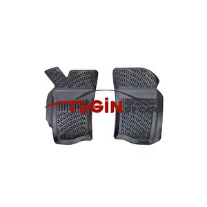 Fiat Palio Panelvan 2 Parça 2008 3d Havuzlu Paspas Siyah
