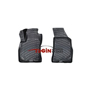 Opel Combo Panelvan (2 Parça) 3d Havuzlu Paspas 2012 Siyah