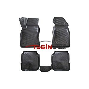 Audi A6 C5 1997-2004 3d Havuzlu Paspas Siyah