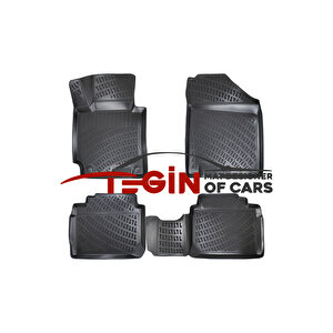 Kia Cerato 2006 3d Havuzlu Paspas Siyah