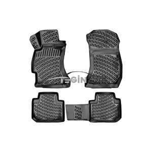 Subaru Forester 3d Havuzlu Paspas 2014 Siyah