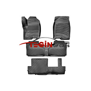 Gmc Denali Xl Yukon Ve Xl Bench Seating 8 Koltuk  2023 3d Havuzlu Paspas Siyah
