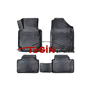 Kia Ceed  2013 3d Havuzlu Paspas Siyah