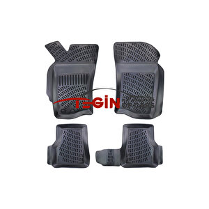 Fiat Albea 2006 3d Havuzlu Paspas Siyah