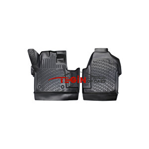 Peugeot Expert 3d Havuzlu Paspas 2018 Siyah