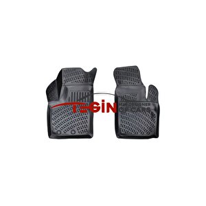 Fiat Doblo Panelvan 2 Parça 2000-2009 3d Havuzlu Paspas Siyah